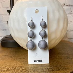 3 for $20| Express | Jewelry | Silver Drop Ball